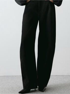 Wide Leg Black Pants